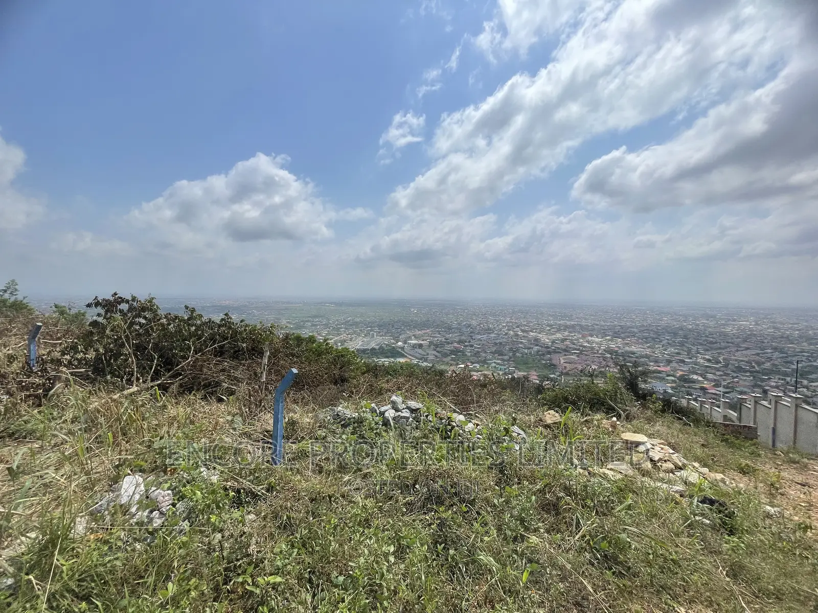 Hill Top Service Plots of Land With the View of Accra