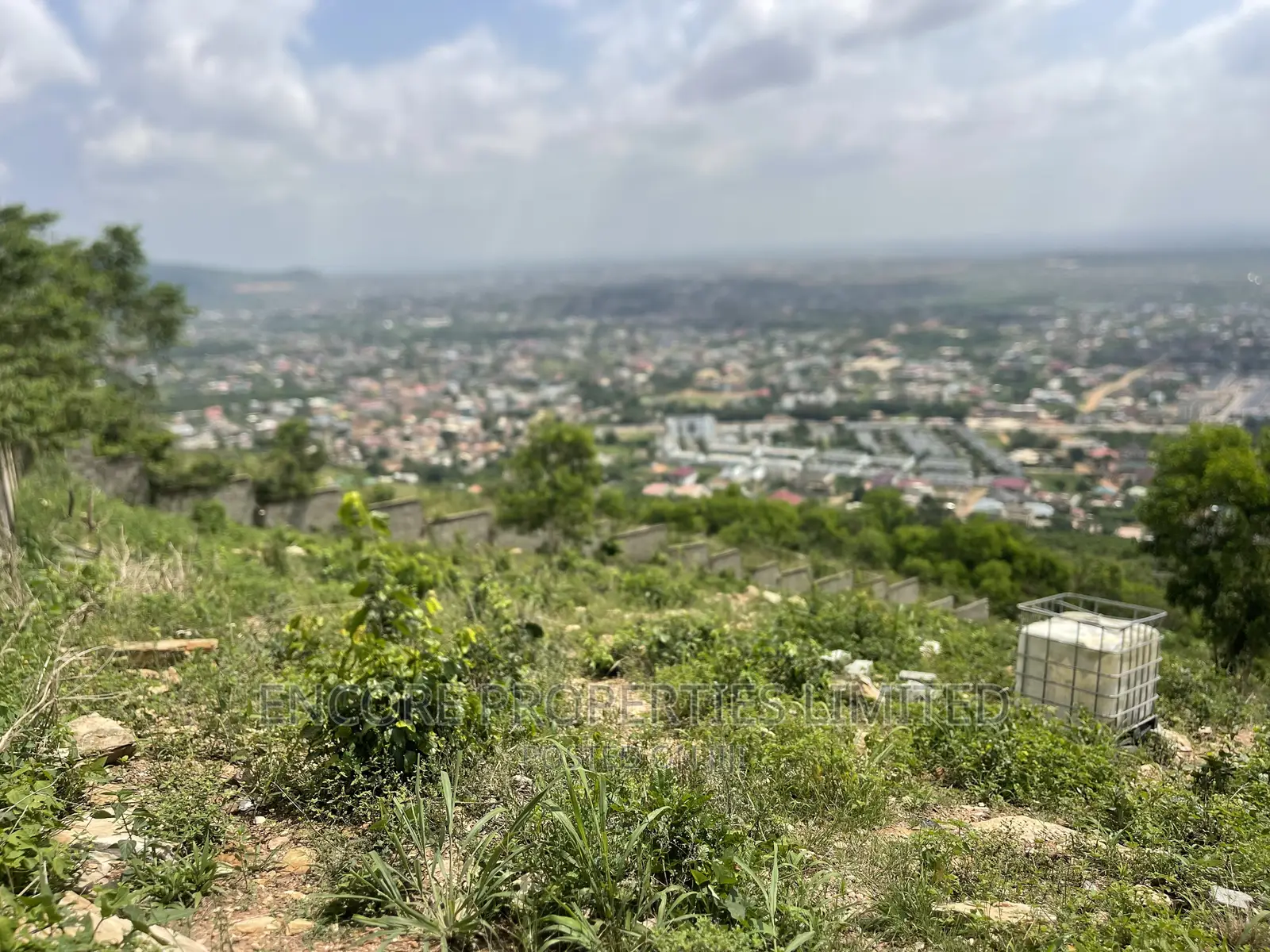 Hill Top Service Plots of Land With the View of Accra