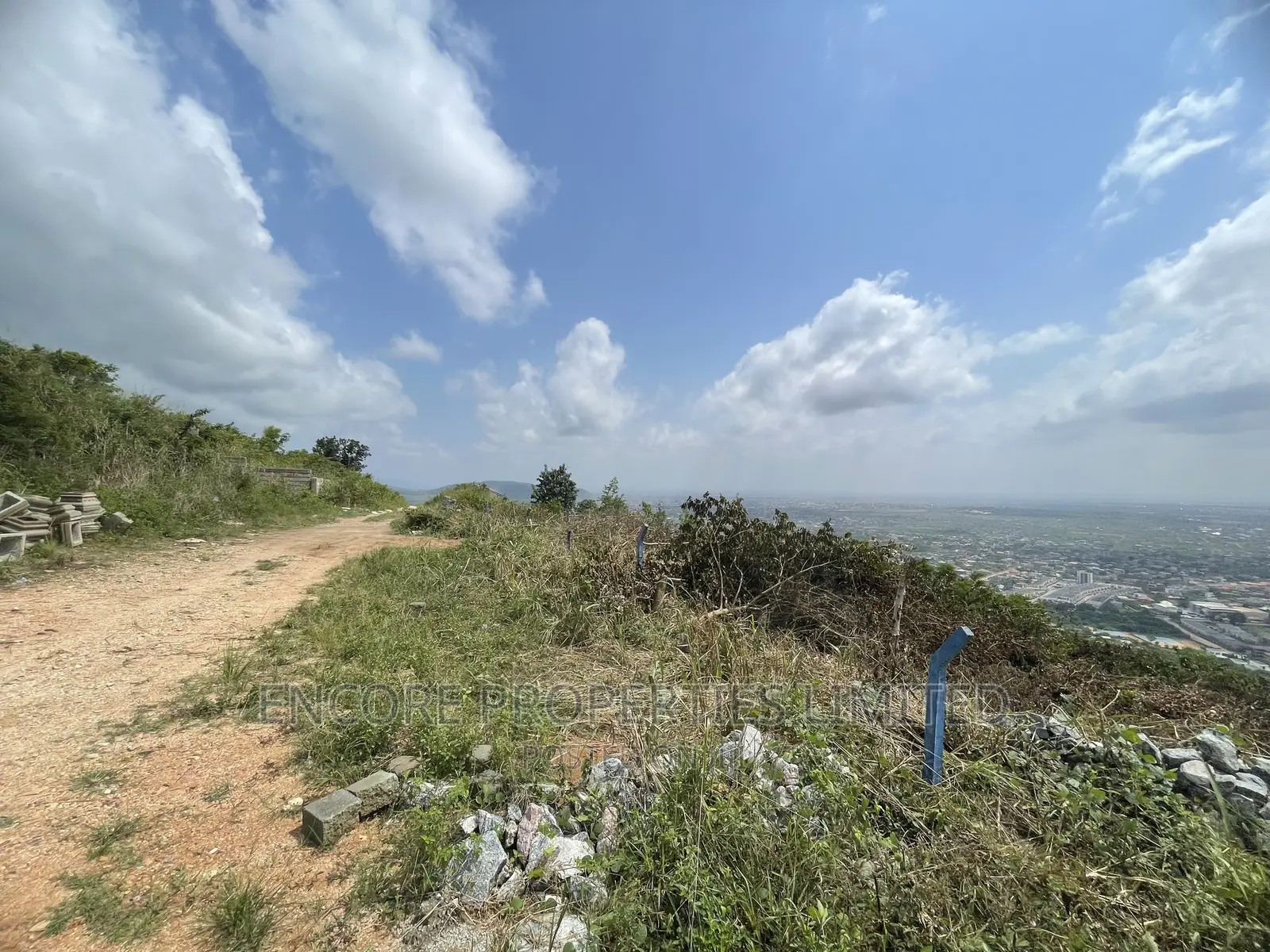 Hill Top Service Plots of Land With the View of Accra