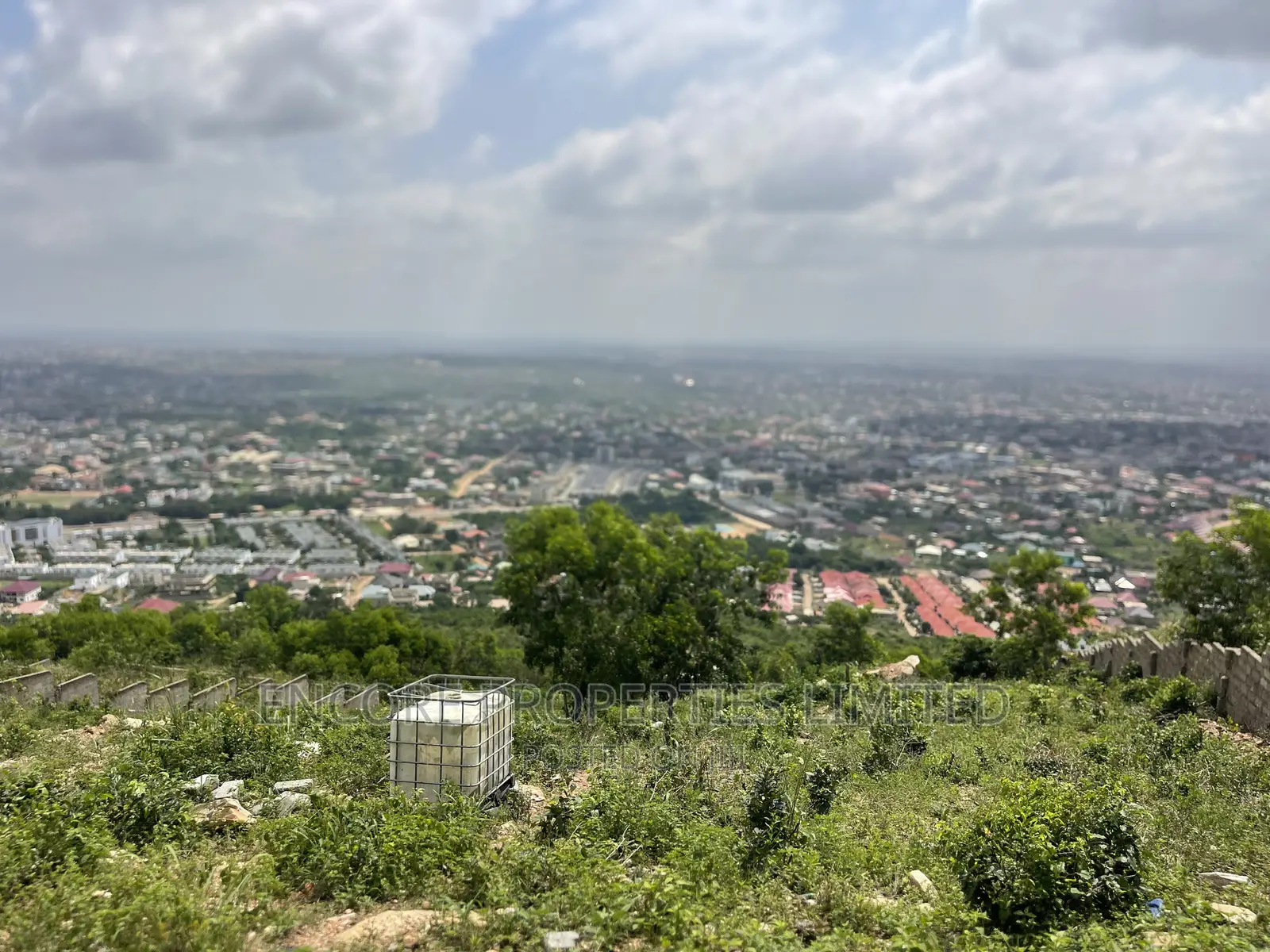 Hill Top Service Plots of Land With the View of Accra