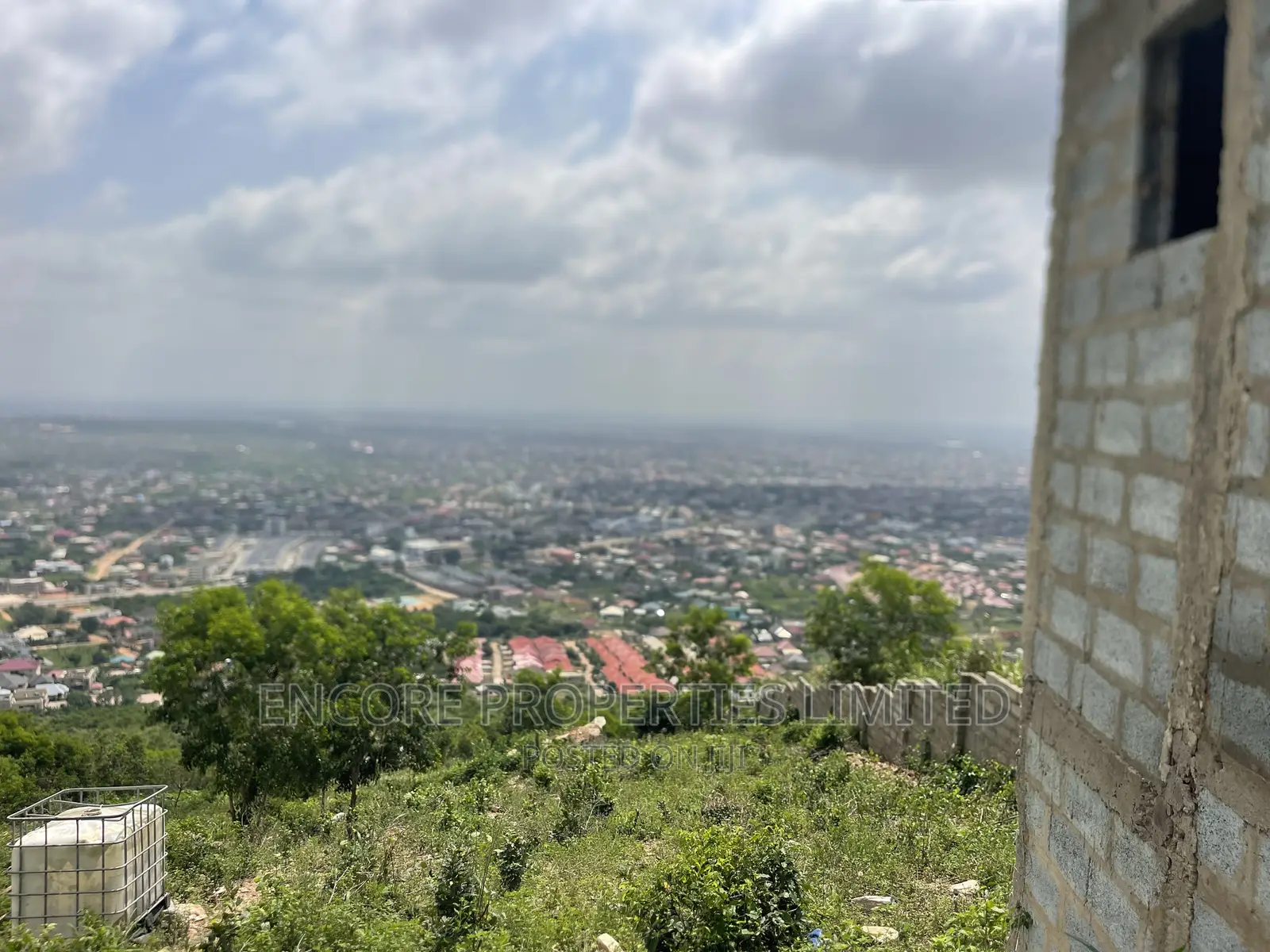 Hill Top Service Plots of Land With the View of Accra