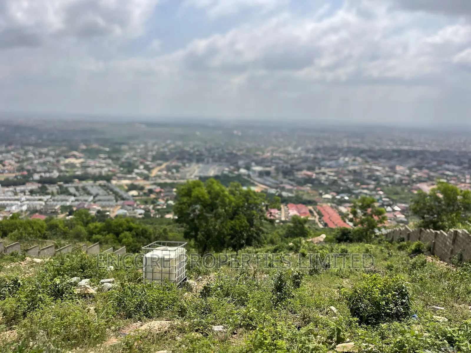 Hill Top Service Plots of Land With the View of Accra