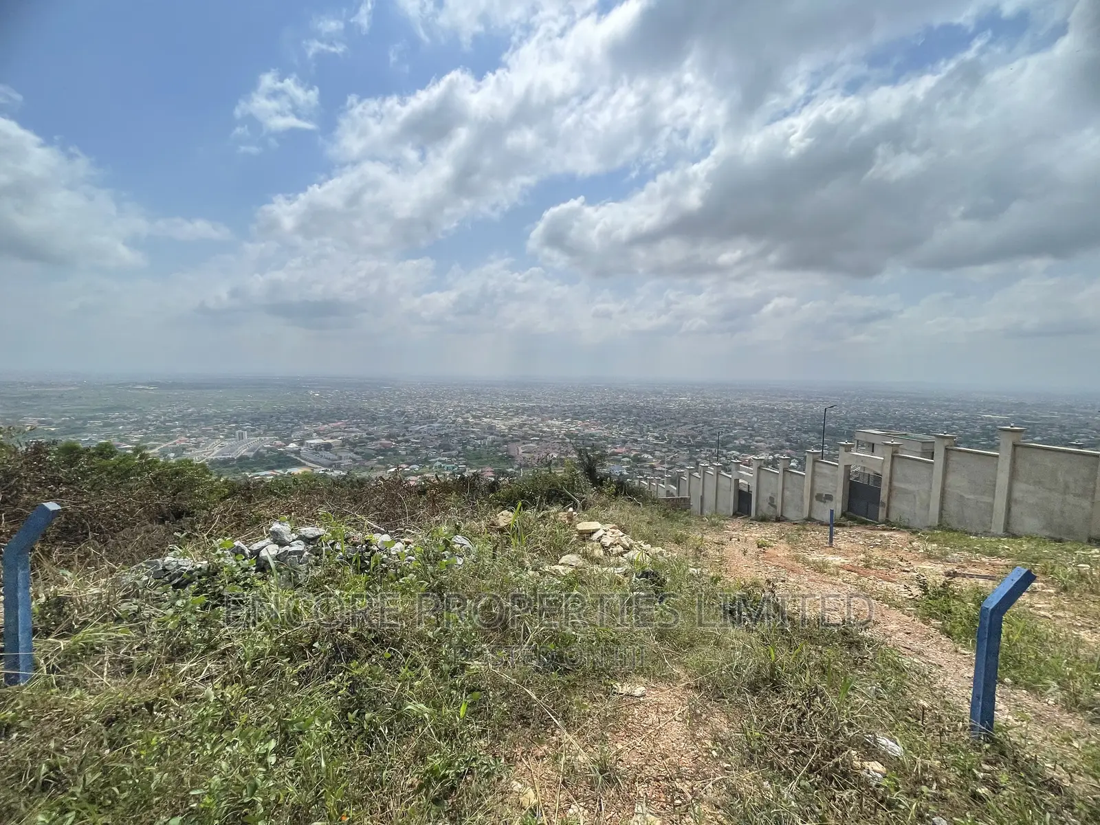 Hill Top Service Plots of Land With the View of Accra