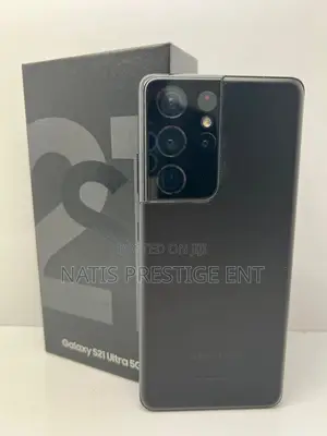 New Samsung Galaxy S21 Ultra 5G 256 GB Black