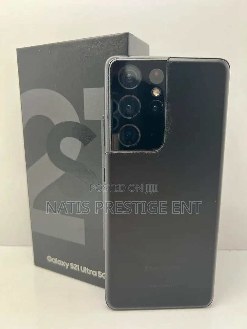 New Samsung Galaxy S21 Ultra 5G 256 GB Black