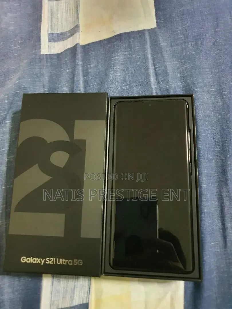 New Samsung Galaxy S21 Ultra 5G 256 GB Black