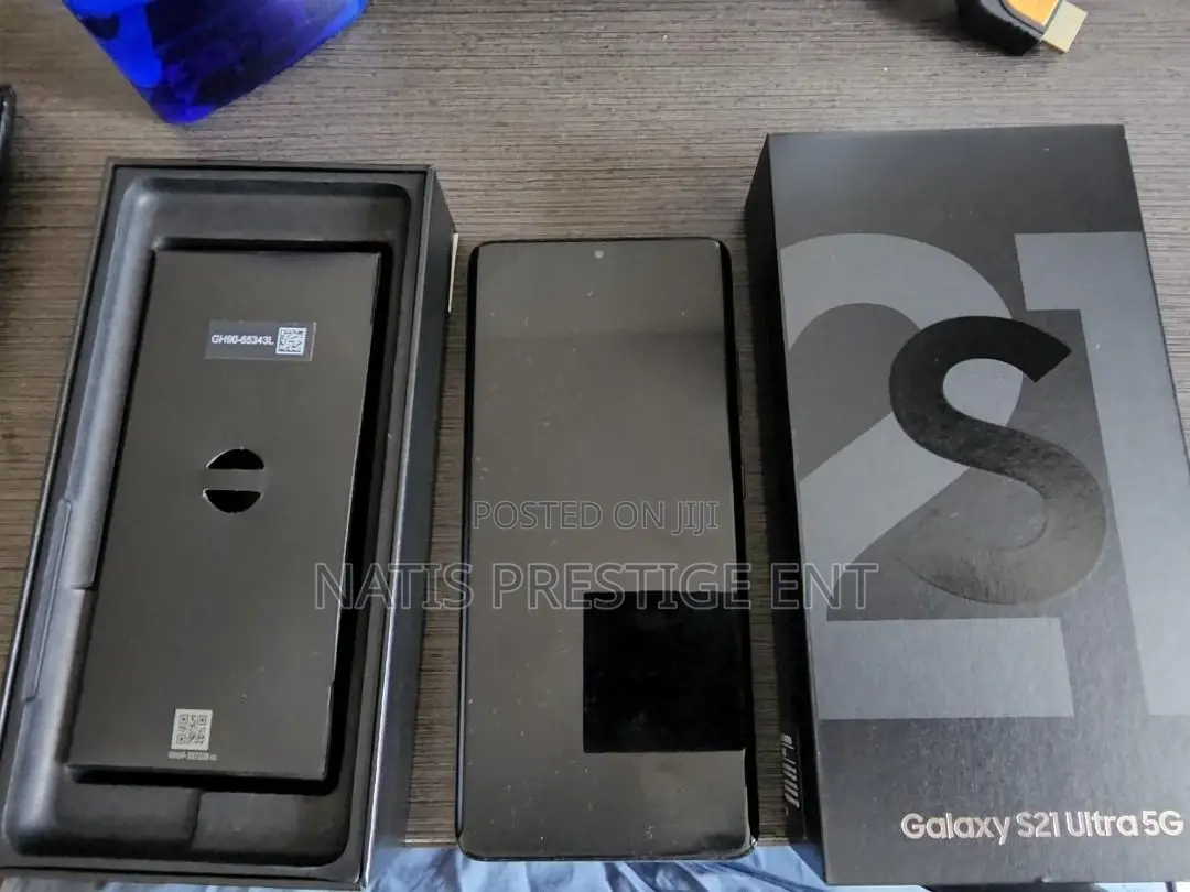 New Samsung Galaxy S21 Ultra 5G 256 GB Black