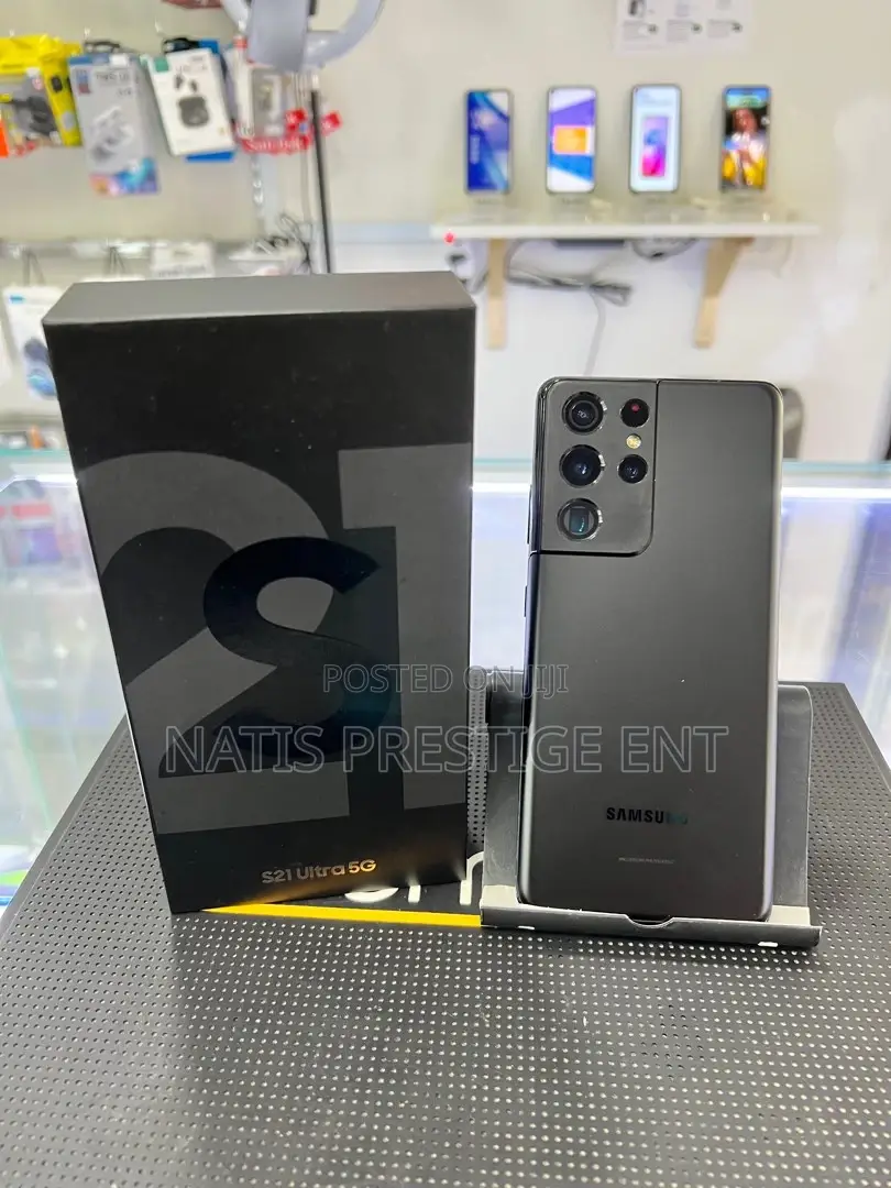 New Samsung Galaxy S21 Ultra 5G 256 GB Black