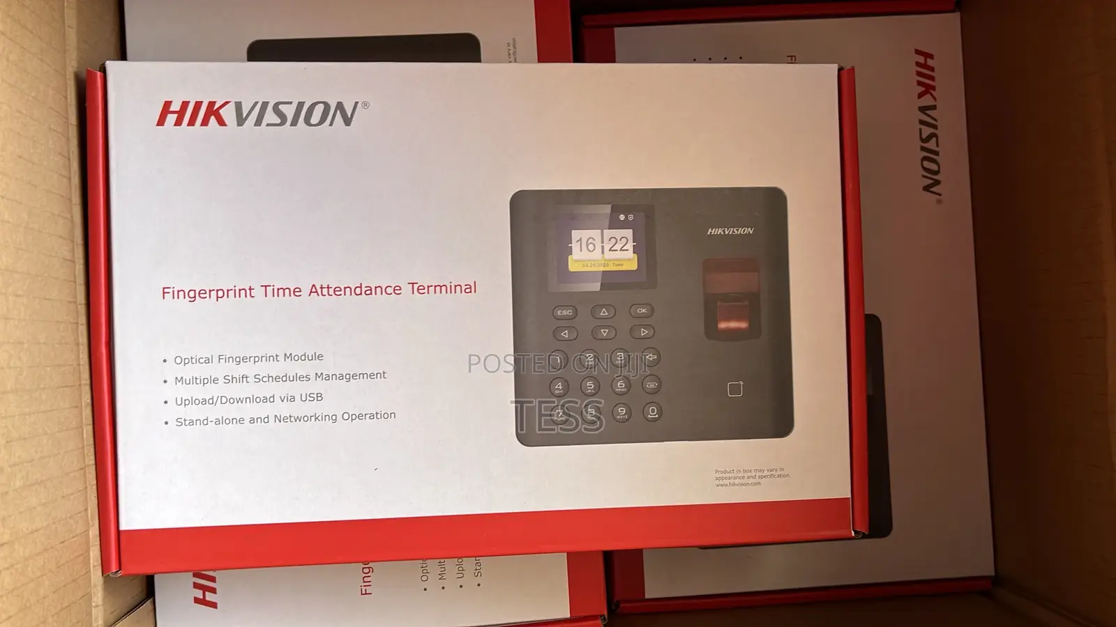 Hikvision Time Attendance Clock In Device