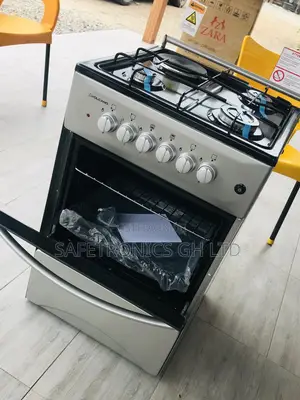 Gray 4 Gas Cooker Oven With Grill 50x50 Volcano 