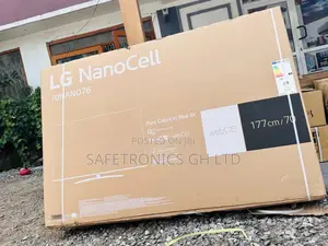 Glossy LED Nano76 70 Inches Smart UHD Black LG Tv