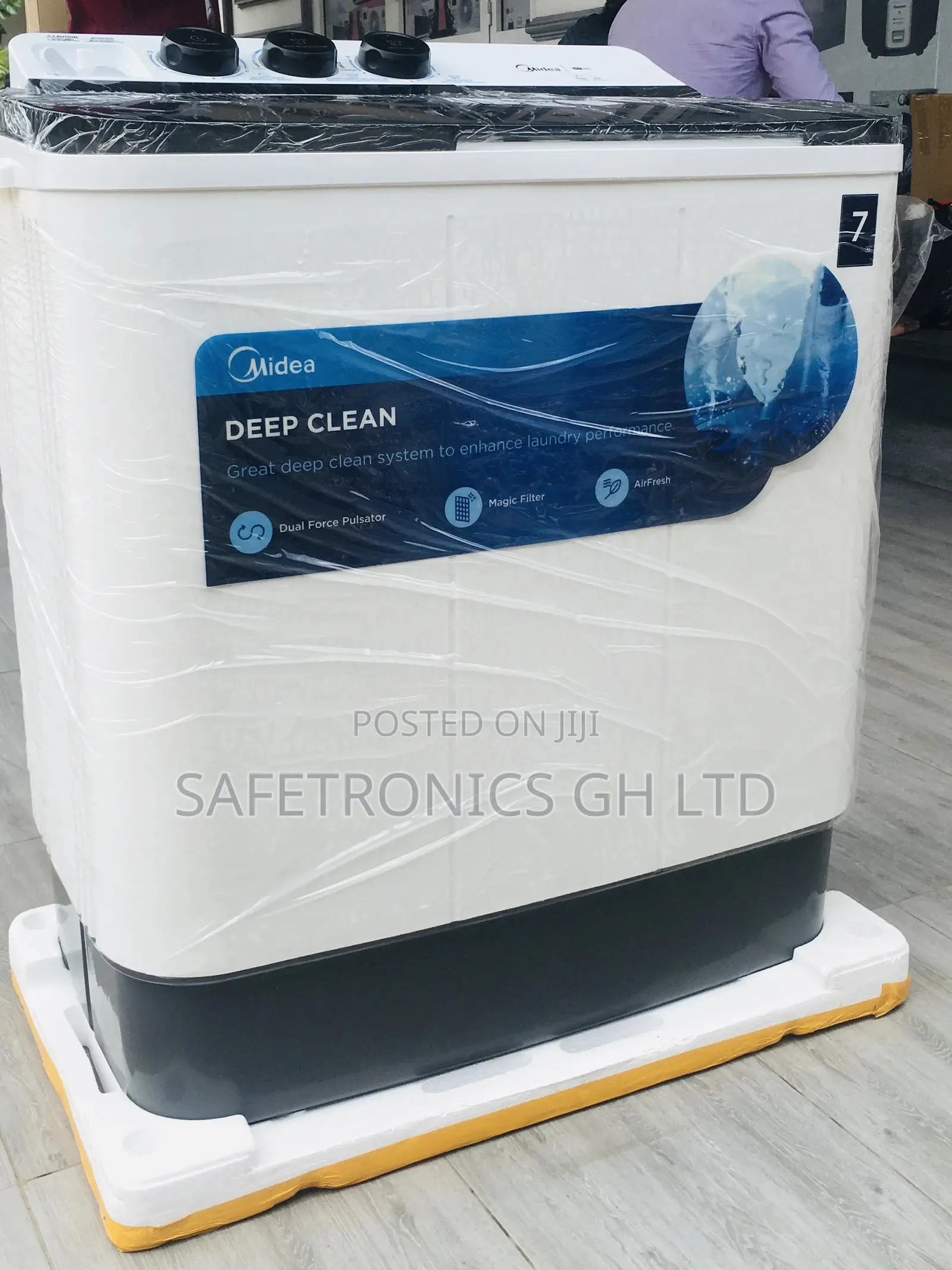 Topload Washingmachine 7kg Midea Semiautomatic Quality