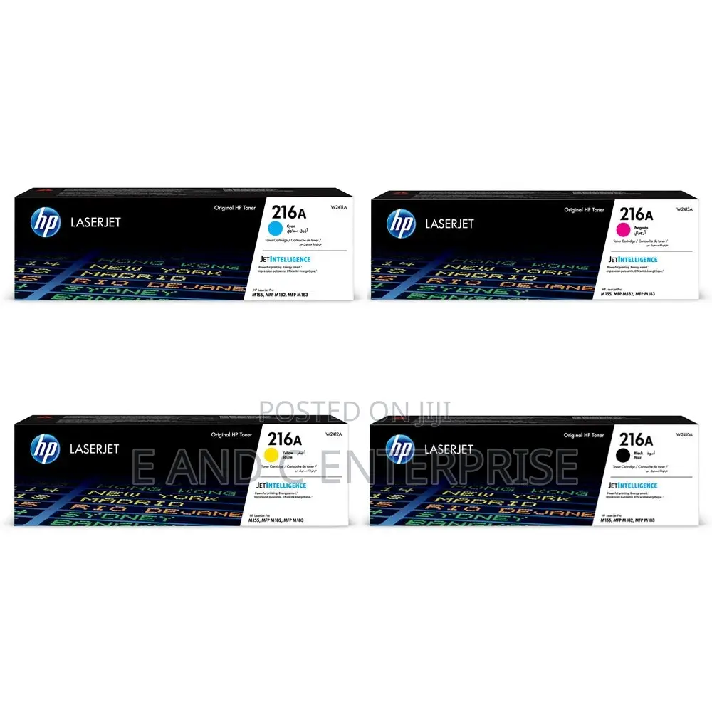 Hp Toner 216a All Colors