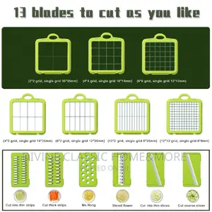 22-in-1 Multipurpose Vegies Chopper Veggie Mandoline Slicer