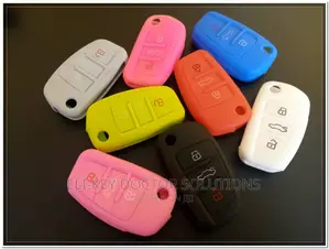 Colorful Silicon Cases for Audi A6 A3 TT Q7 S5 Flip Key