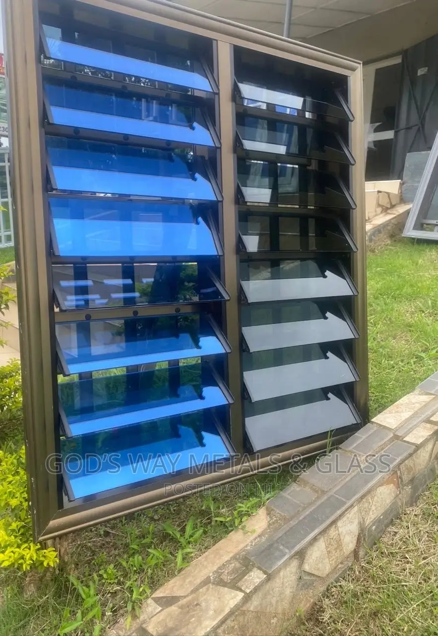 Louvers Windows, Aluminum and Glass Louvers Windows