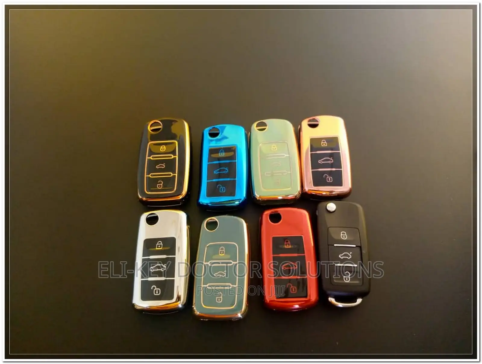 Beautiful TPU Cases for VW Audi Skoda SEAT Flip Keys