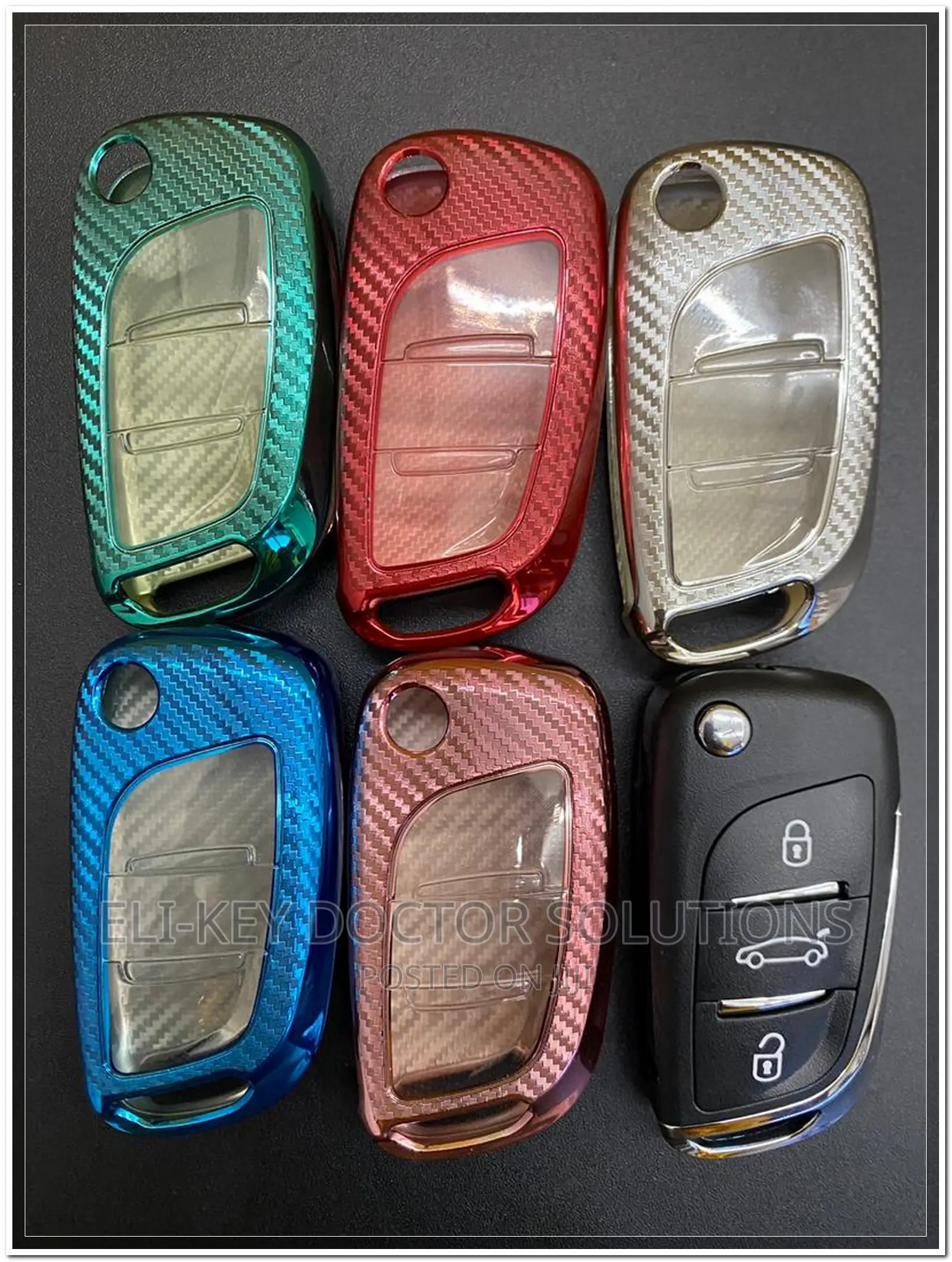 Colorful And Beautiful TP Covers For Citroen Remote Flip Key
