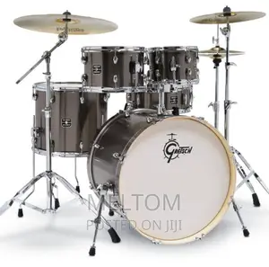 Gretsch Energy 5-piece Complete Grey Steel Drumset