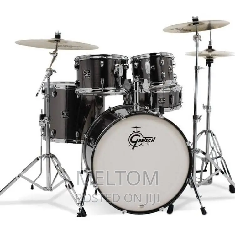 Gretsch Energy 5-piece Complete Grey Steel Drumset