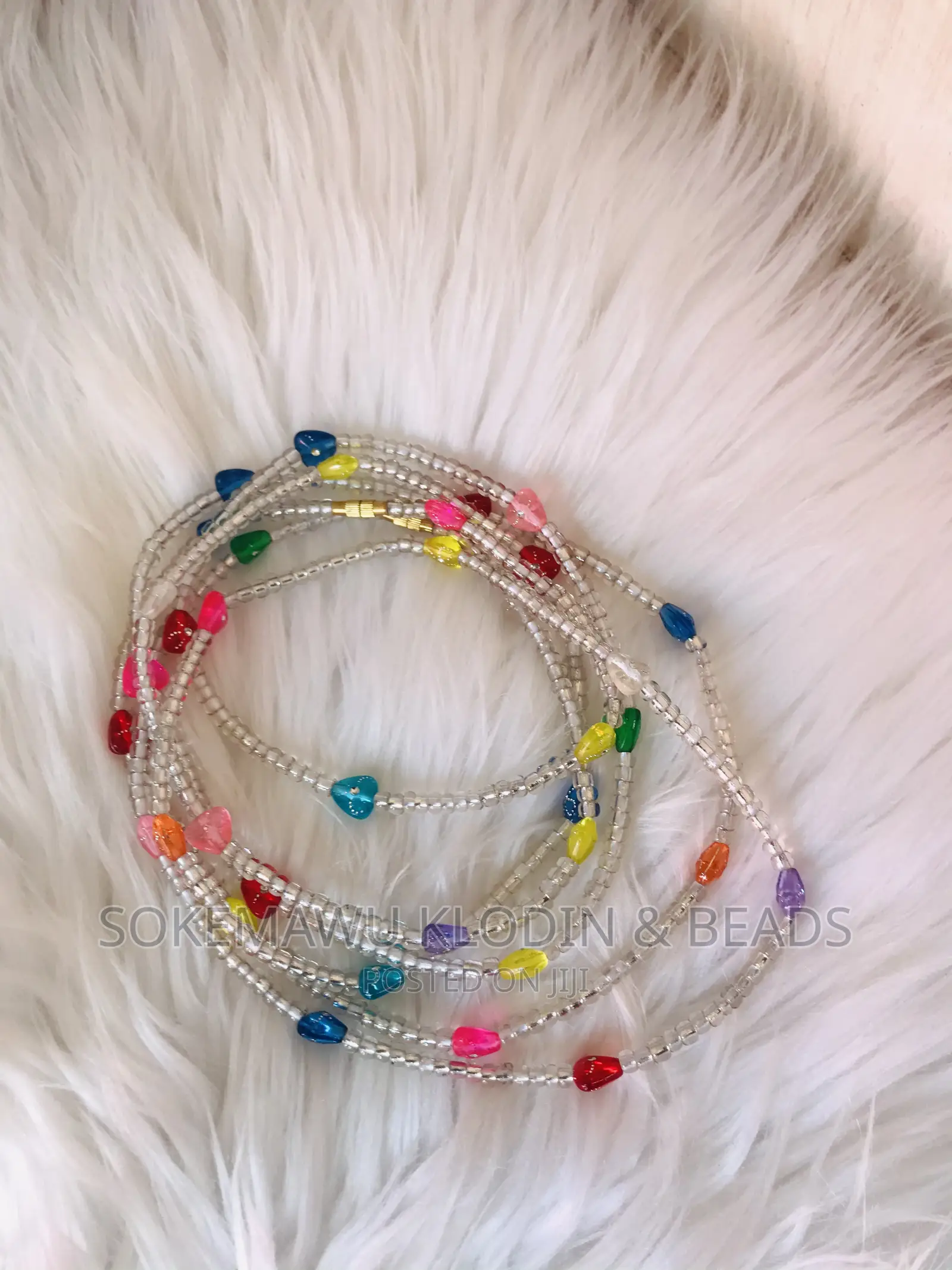 Heart Waist Bead
