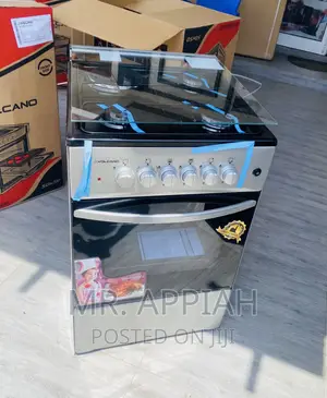 Buy High Quality Volcano 50x503 Gas +1 Electric Cooker,Gray