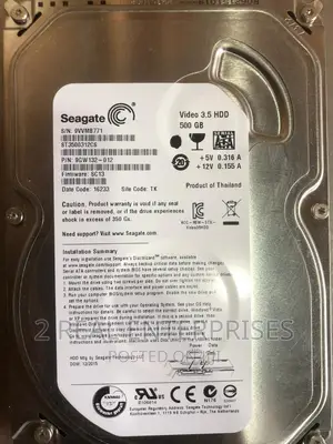 Genuine Seagate Internal Desktop Hard Disk 500GB
