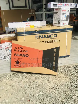Glossy Smart Asano Satellite Black 43 Inches LED Digital Tv