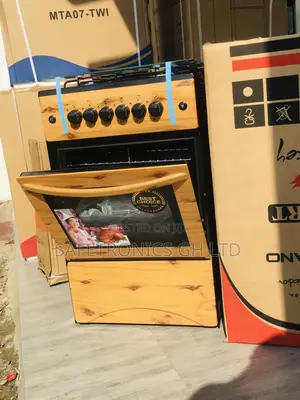  Oven With Grill Volcano Light Wooden 4 Gas Cooker 