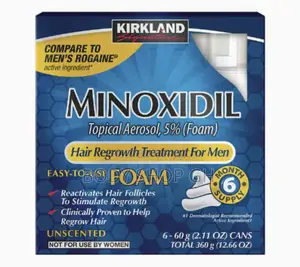 Kirkland Minoxidil Foam - For Hairline and Baldness [1 Pcs]