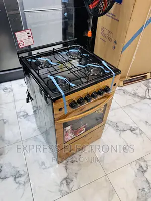 Automatic Ignition Gas Cooker Oven Grill 4burner Grill