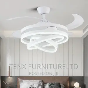 Ceiling Fans With Remote Control Foldable(Chandeliers))
