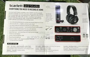 Scarlet 2i2 Studio Bandle Third Generation