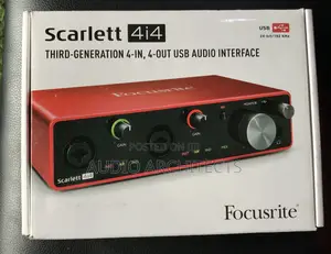 Scarlet 4i4 Third Generation Sound Card