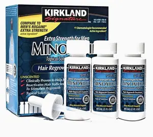 Kirkland Minoxidil Solution - [ Made in USA / Undiluted ]
