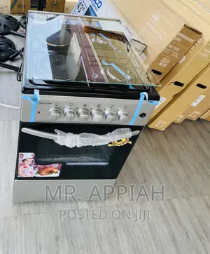 Fine Volcano 2 Electric + 2 Gas Burner + Oven Grill(Gray)