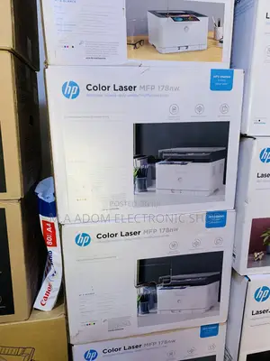 All in One Hp Color Black White Wireless Printer 178 Nw