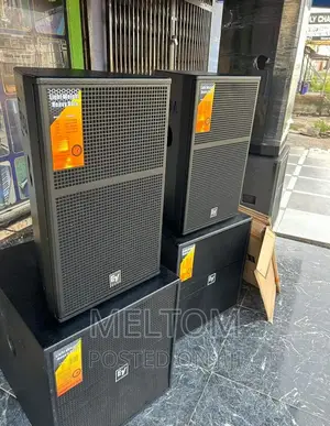 Ev Short Range Speaker and Ev Single Bass Subwoofer Speaker