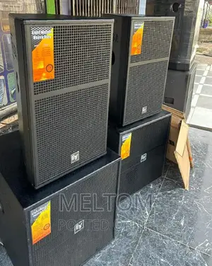 Ev Short Range Speaker and Ev Single Bass Subwoofer Speaker