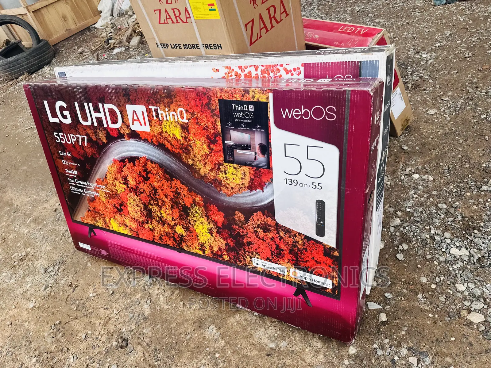 Get a New LG UHD Smart 55”UP77