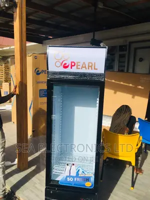 New Brand Pearl Pvc-28 Display Fridge Cooler 178 Litres