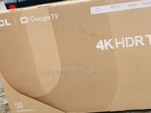 Glossy 50 Inches Led Black P635 TCL Smart Quality Tv