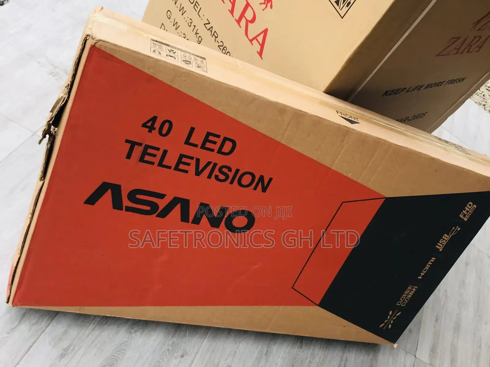 40 Inches LED Glossy Asano Black Digital Satelte Tv