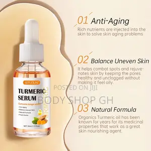 Turmeric Serum for Dark Spots and Hyperpigmentations