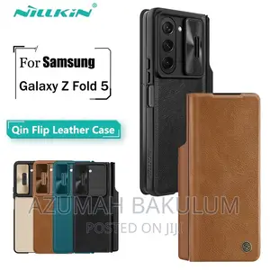 Samsung Galaxy Z Fold 5 Qin Pro Leather Flip Cover