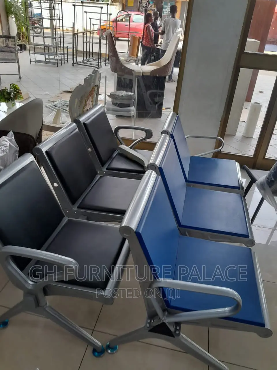 3 In 1 Metal Waiting Chair