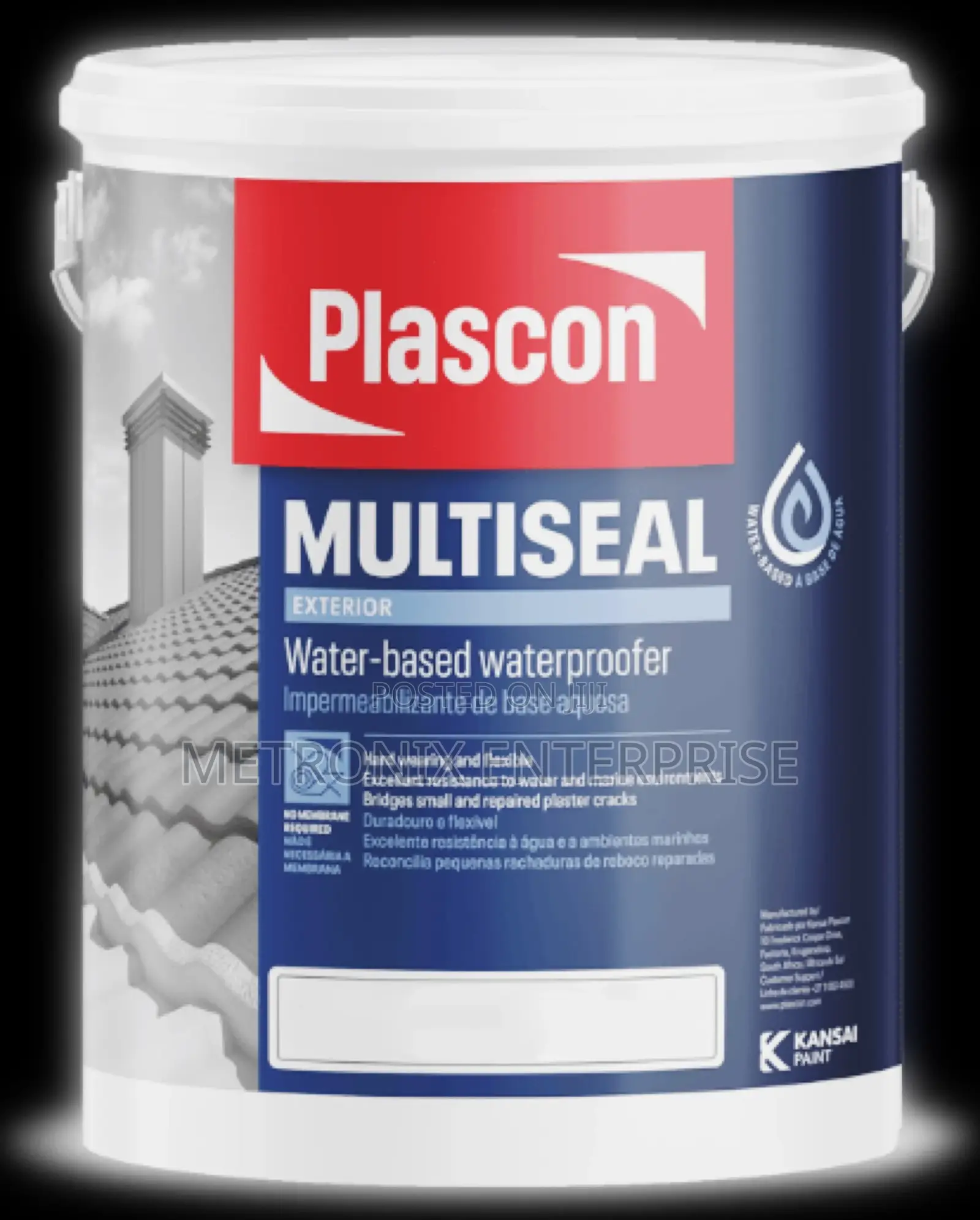 Multiseal Roof Coating, PLASCON 5L