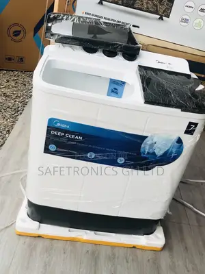 Electric Midea 7kg Washingmachine Topload Semiautomatic