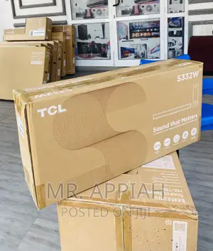 High Quality TCL-S332W Bluetooth Sound Bar(Black).