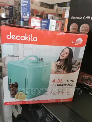Rapid Cooling ~Decakila 4L Mini Fridge